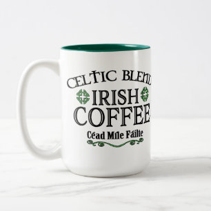 Celtic Blend Irish Coffee Two-Tone Coffee Mug