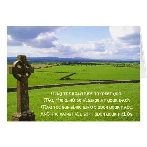 Image of Celtic Blesing Card