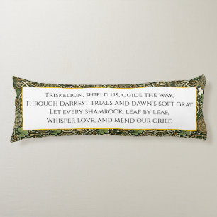 Celtic Bloom Body Cushion