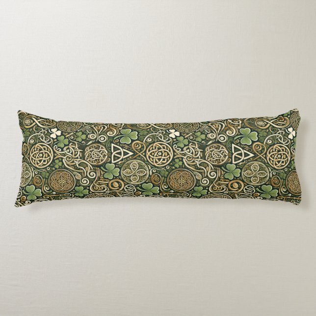 Celtic Bloom Body Cushion (Front)