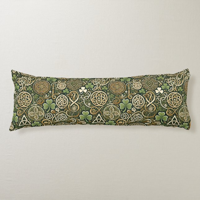 Celtic Bloom Body Cushion (Front)