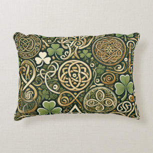Celtic Bloom Decorative Cushion