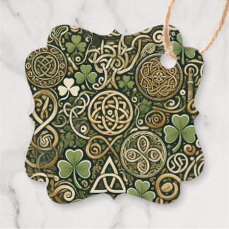 Celtic Bloom Favour Tags