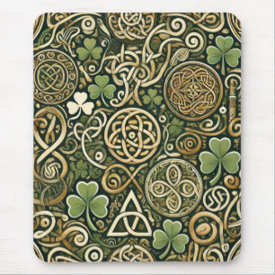 Celtic Bloom Mouse Mat