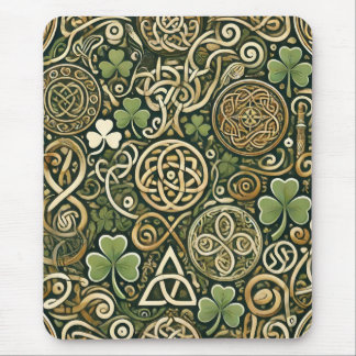 Celtic Bloom Mouse Mat