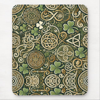 Celtic Bloom Mouse Mat