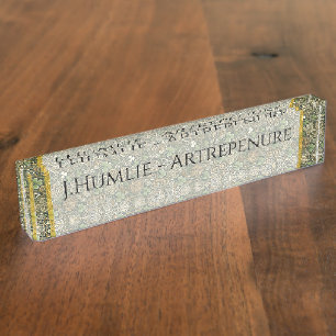 Celtic Bloom Nameplate