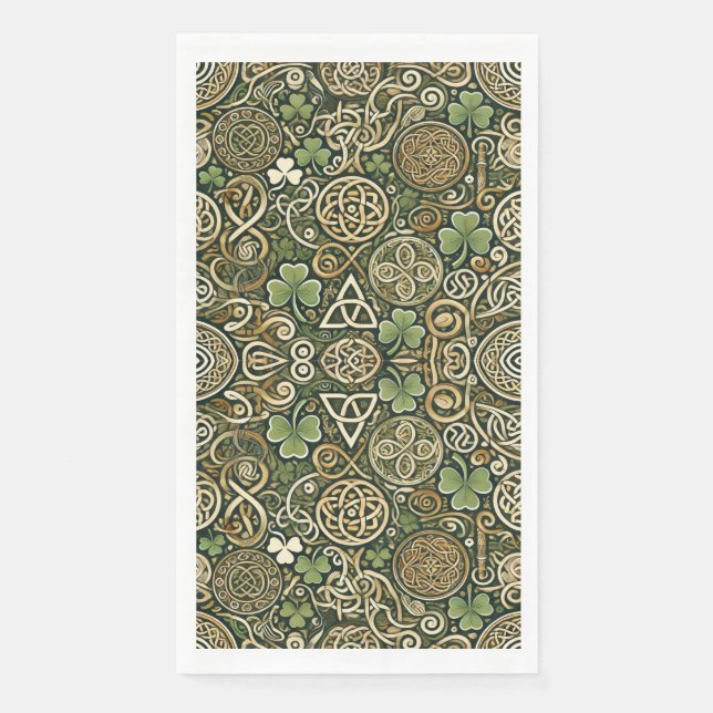 Celtic Bloom Napkin (Front)
