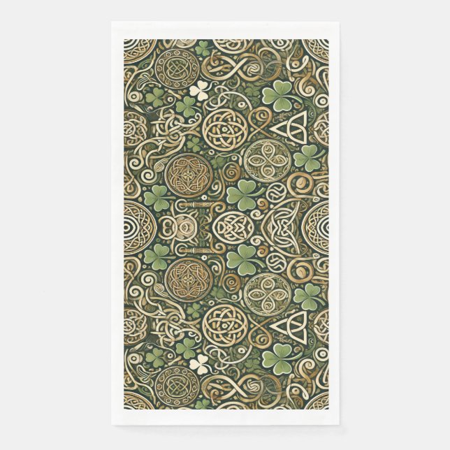 Celtic Bloom Napkin (Front)
