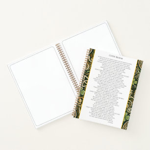 Celtic Bloom Notebook