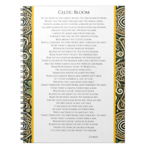 Celtic Bloom Notebook