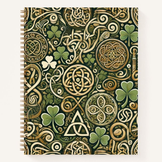 Celtic Bloom Notebook (Front)