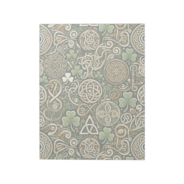 Celtic Bloom Notepad (Rotated)
