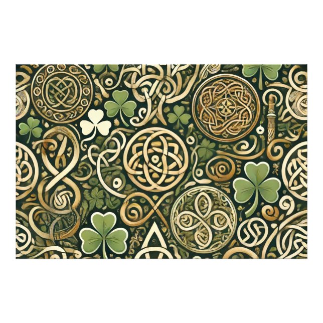 Celtic Bloom Photo Print (Front)