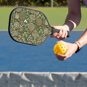 Celtic Bloom Pickleball Paddle