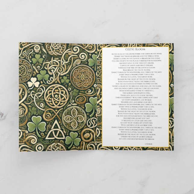 Celtic Bloom Programme (Inside)