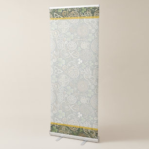 Celtic Bloom Retractable Banner