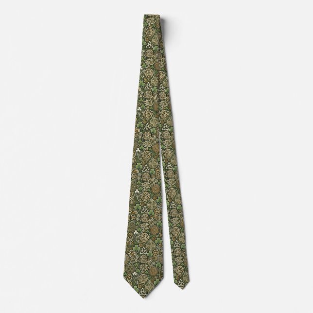 Celtic Bloom Tie (Front)