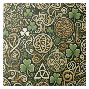 Celtic Bloom Tile
