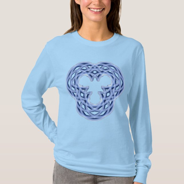 Celtic blue ornament T-Shirt (Front)