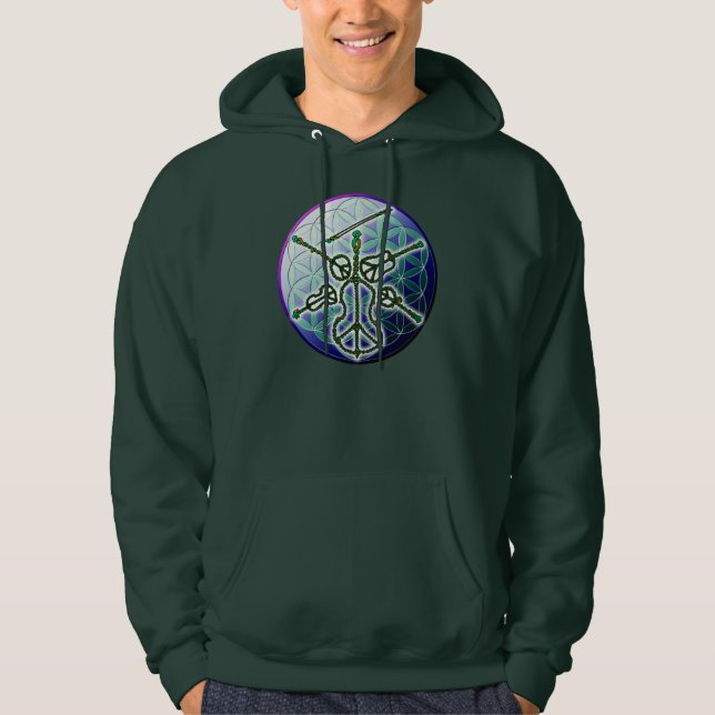 Celtic Bluegrass Peace Circle hoody (Front)