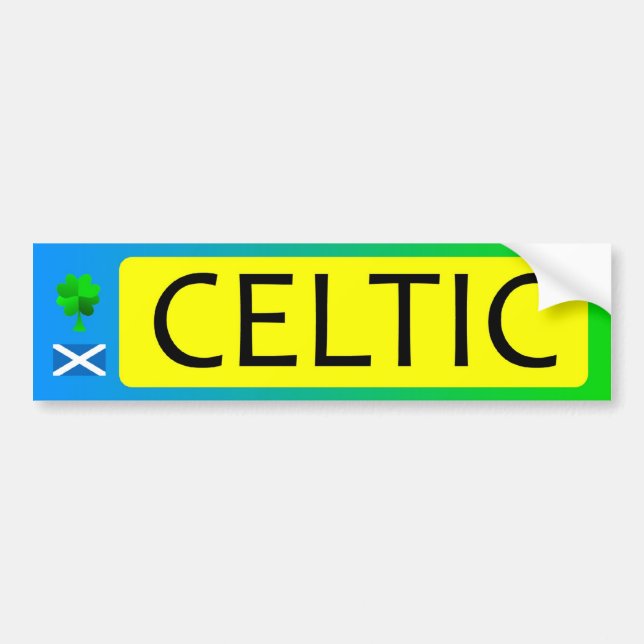 Celtic Bumper Sticker (Front)