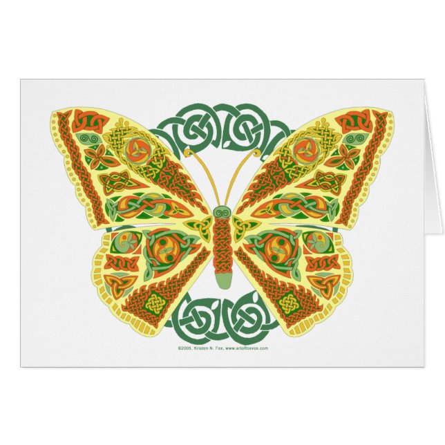 Celtic Butterfly (Front Horizontal)