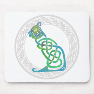 Celtic Cat Mouse Mat