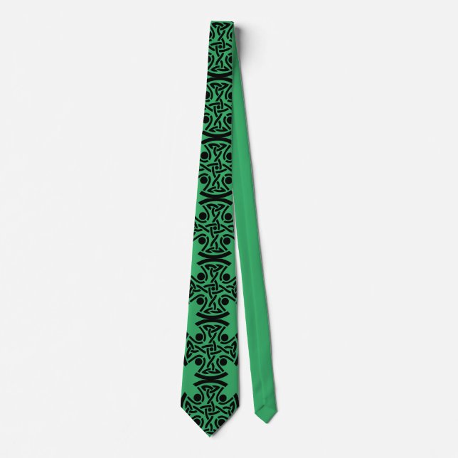 Celtic Christian cross  Tie (Front)