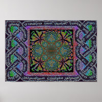 Celtic Christian Hebrew names of YHWH knot