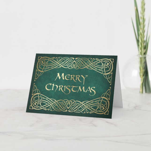 Celtic Christmas Card (Front)