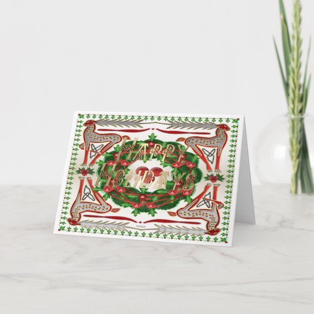 Celtic Christmas Card (Front)