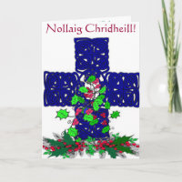 Celtic Christmas card