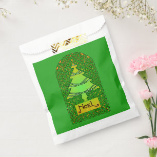 Celtic Christmas Tree Favour Bags