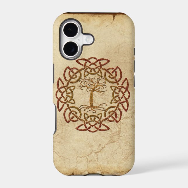Celtic Circle Viking Tree of Life iPhone 5 Case (Back)
