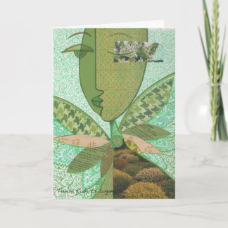 Celtic Collage Thank You Card