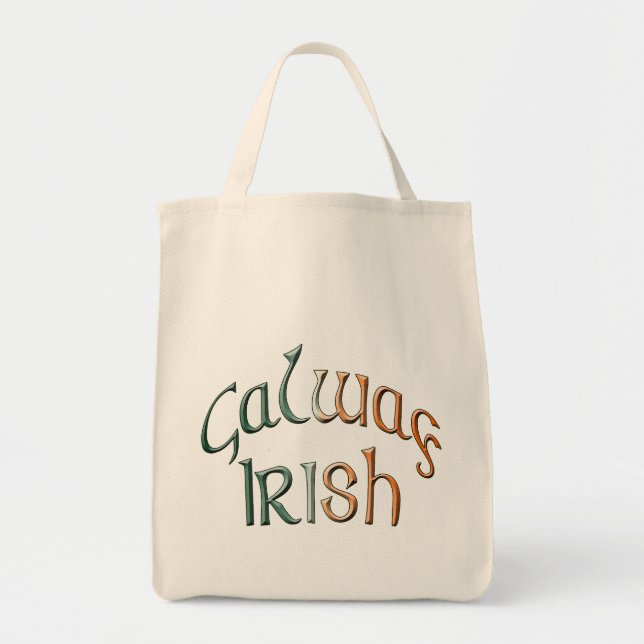 Celtic Connemara Galway Irish Flag Colours Bag (Front)