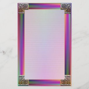 "Celtic Corners Eight" Fine Lined Stationery