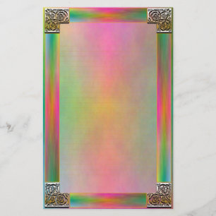 "Celtic Corners Four" Fine Lined Stationery