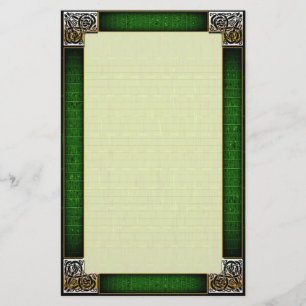 "Celtic Corners Six" Fine Lined Stationery