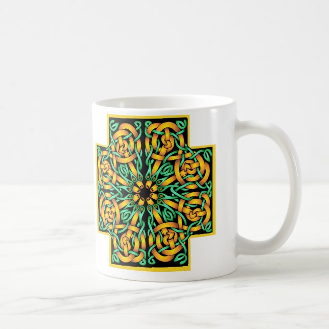 Celtic Cross 2 Coffee Mug (Right)