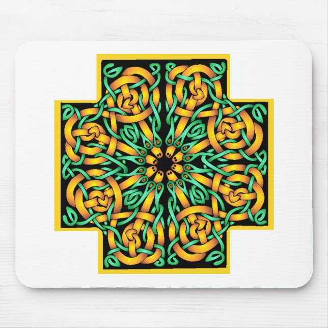 Celtic Cross 2 Mouse Mat (Front)