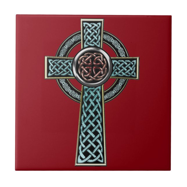 Celtic Cross 2 Tile (Front)