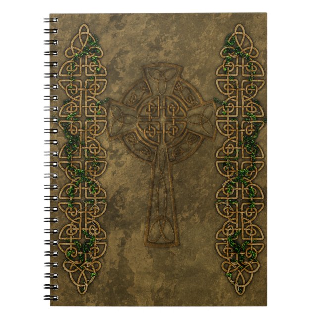 Celtic Cross and Celtic Knots Notebook (Front)