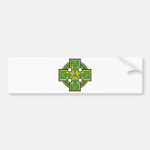 celtic cross bumper sticker