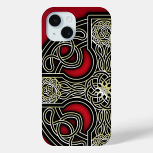 Celtic cross iPhone 15 case