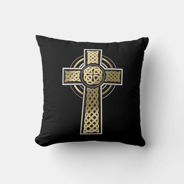 Celtic cross cushion (Front)
