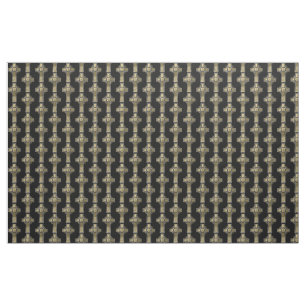 Celtic cross fabric