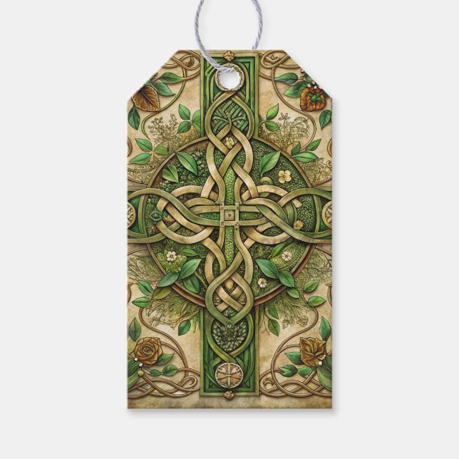 Celtic Cross  Gift Tags (Front)