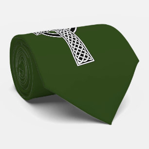 Celtic Cross Irish St. Patricks Day Tie